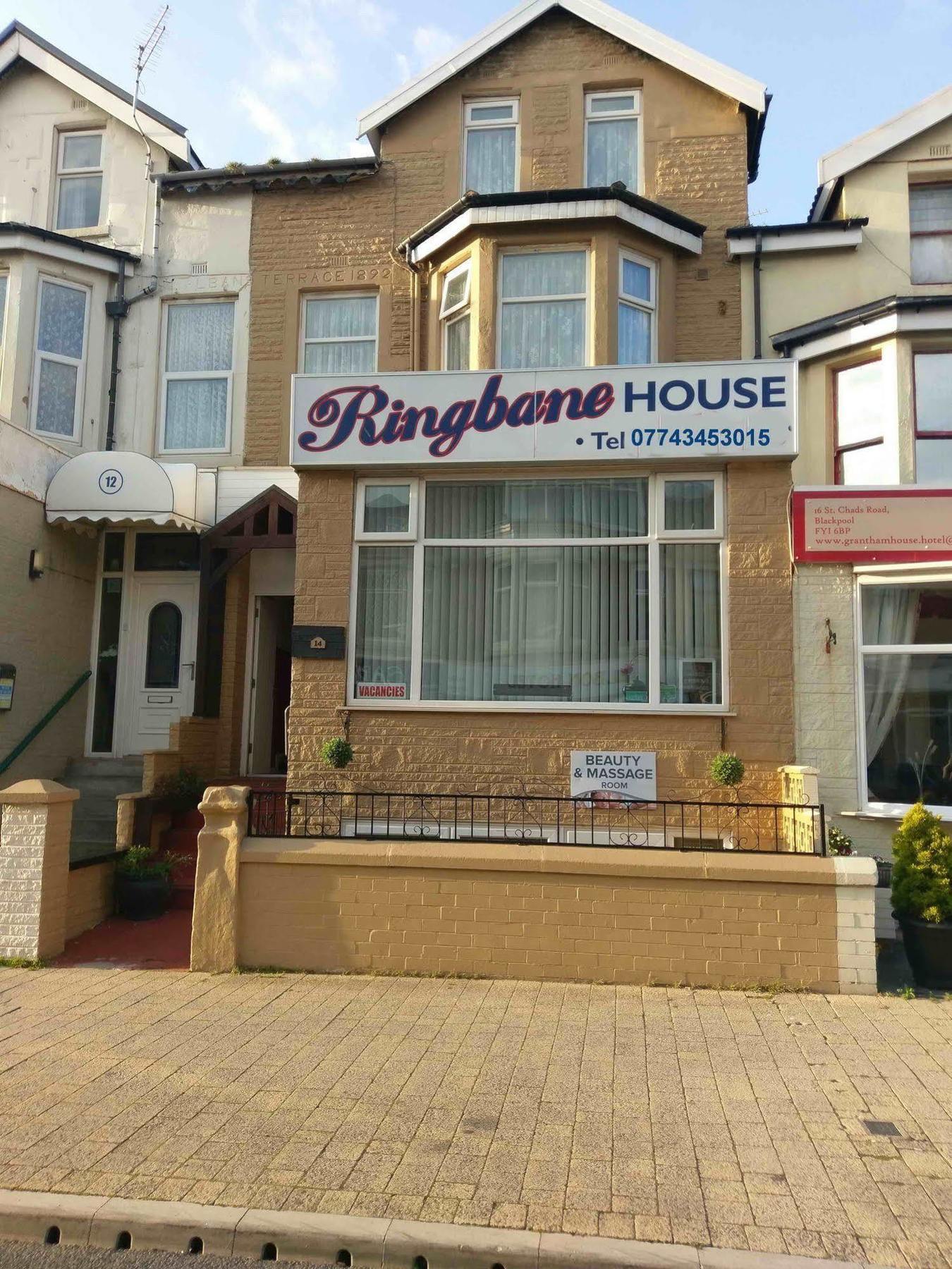 Bed and Breakfast Ringbane House Blackpool Zewnętrze zdjęcie